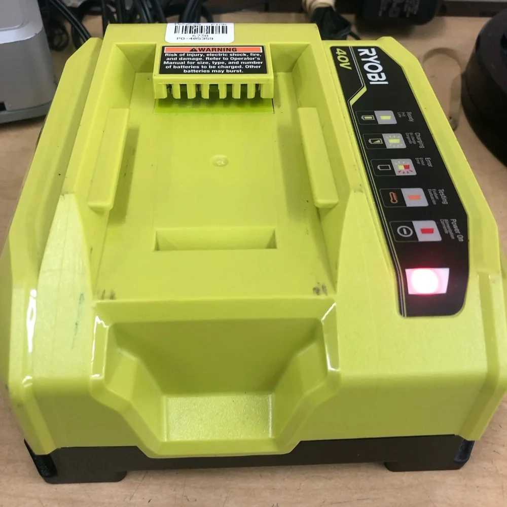 RYOBI OP406A 40-Volt Lithium-Ion Rapid Charger
